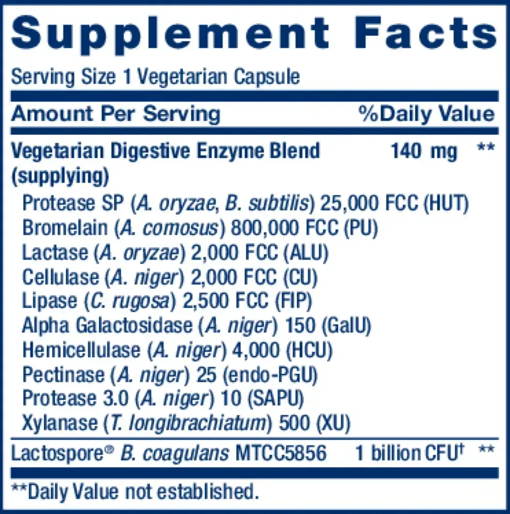 Product image for Enhanced Super Digestive Enzymes and Probiotics.
