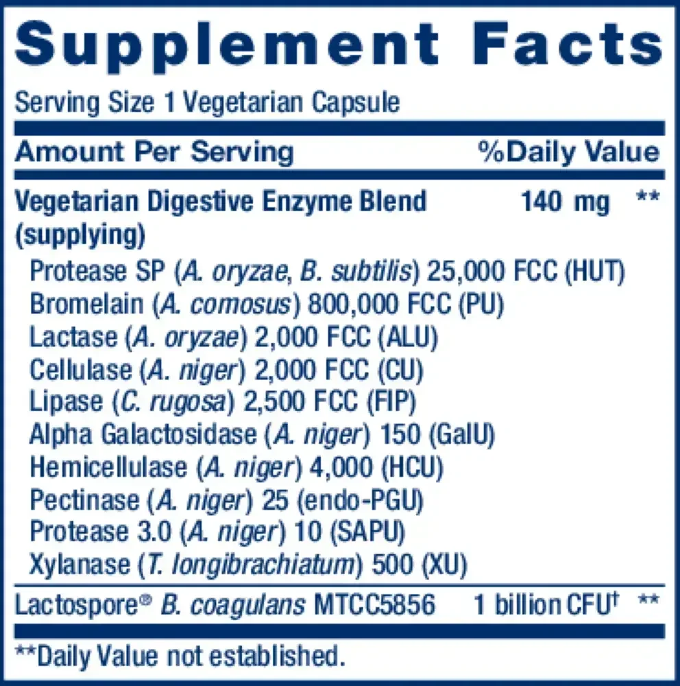 Product image for Enhanced Super Digestive Enzymes and Probiotics.