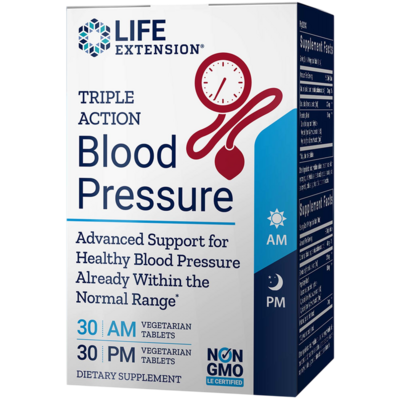 Product image for Triple Action Blood Pressure (60 tablets).