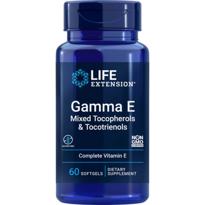 Gamma E Tocopherol/Tocotrienol 60 Softgels