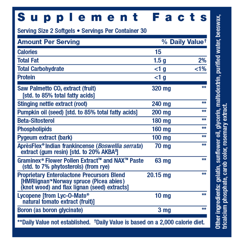 Product image for Ultra Prostate Formula.