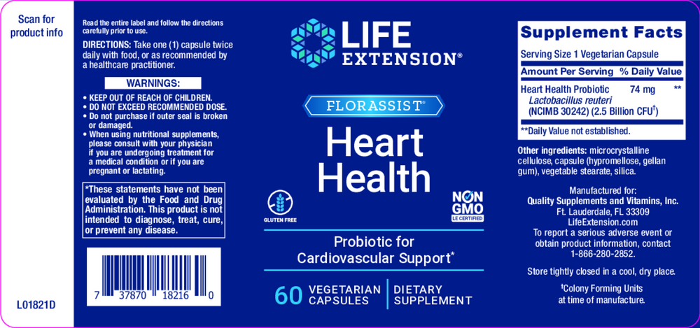 Product image for FLORASSIST Heart Health.