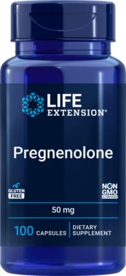 Pregnenolone 50mg 100 capsules