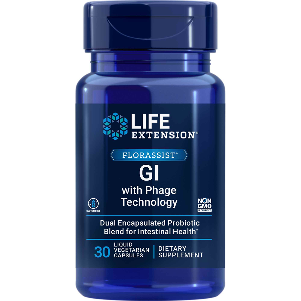 Product image for FLORASSIST GI with Phage Technology.