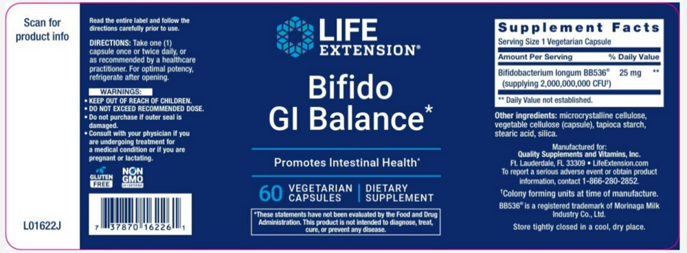 Product image for Bifido GI Balance.