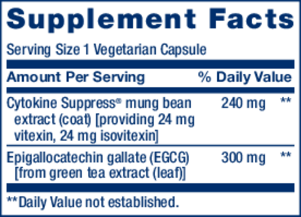 Product image for Cytokine Suppress™ with EGCG.