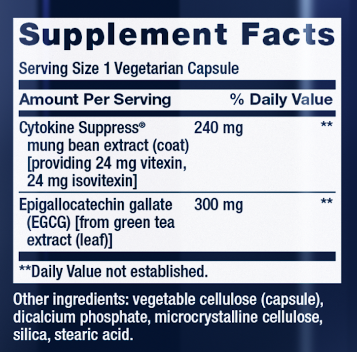 Product image for Cytokine Suppress™ with EGCG.