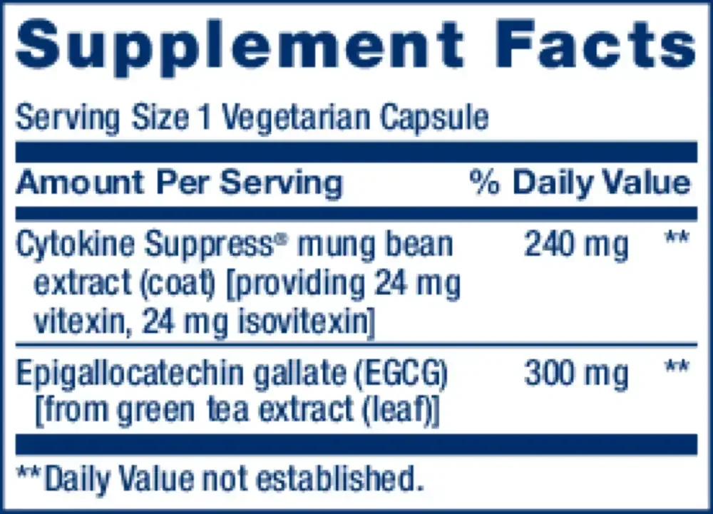 Product image for Cytokine Suppress™ with EGCG.