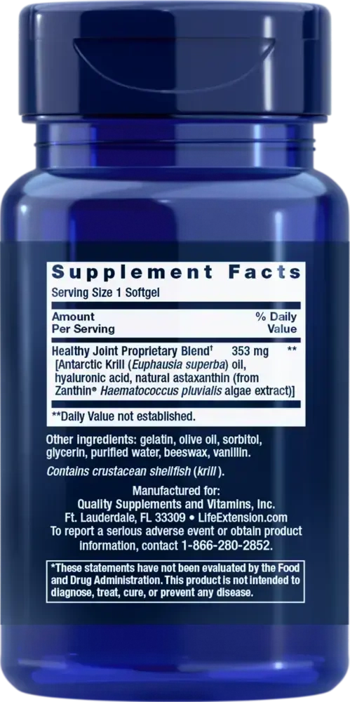 Product image for Krill Healthy Joint* Formula.