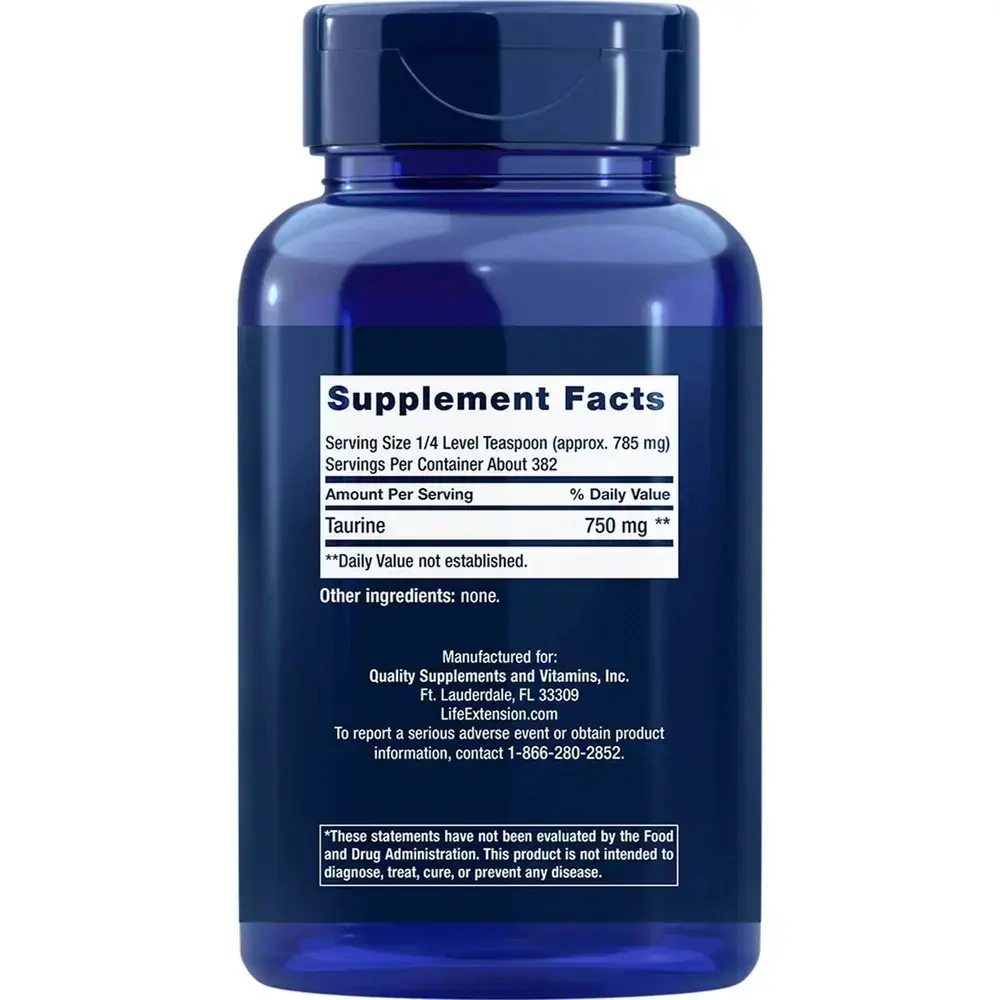 Product image for L-Taurine Powder.