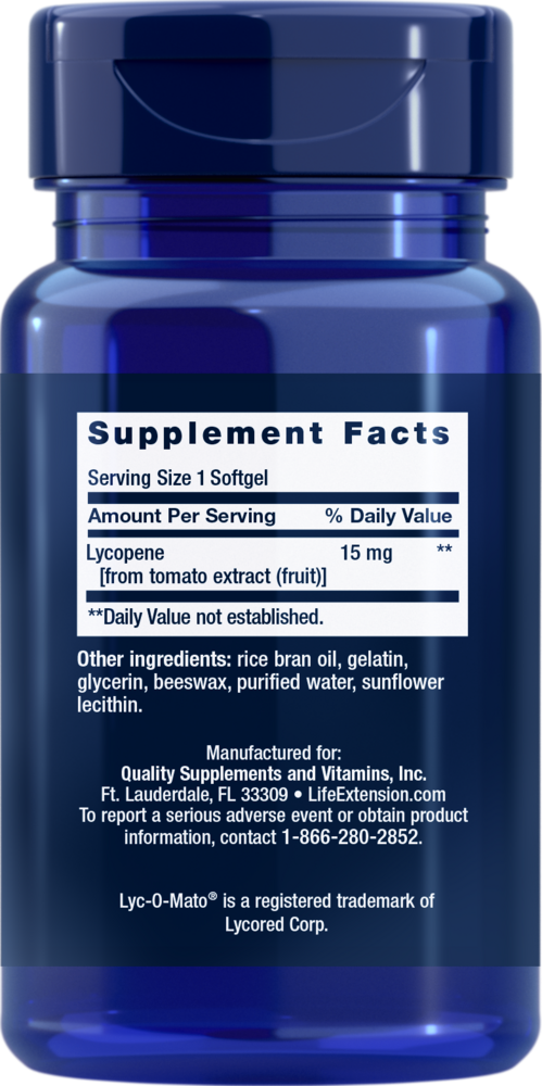 Product image for Mega Lycopene 15mg.