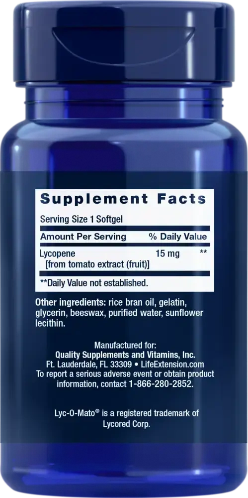 Product image for Mega Lycopene 15mg.