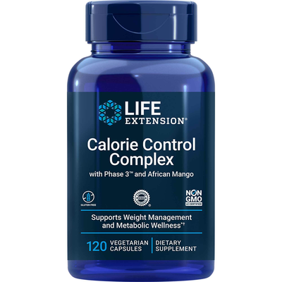 Calorie Control Complex with Phase 3™ and African Mango 120 capsules