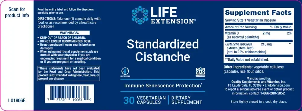 Product image for Standardized Cistanche.