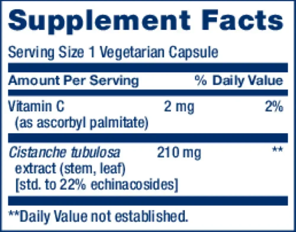 Product image for Standardized Cistanche.