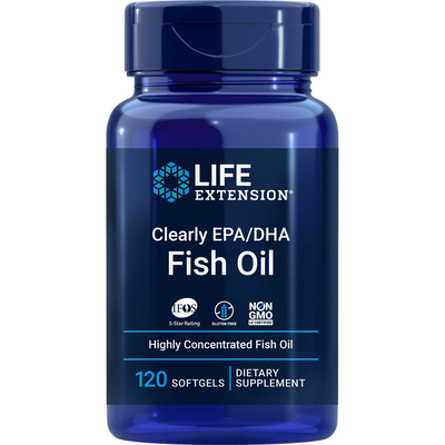 Clearly EPA/DHA Fish Oil 120 Softgels