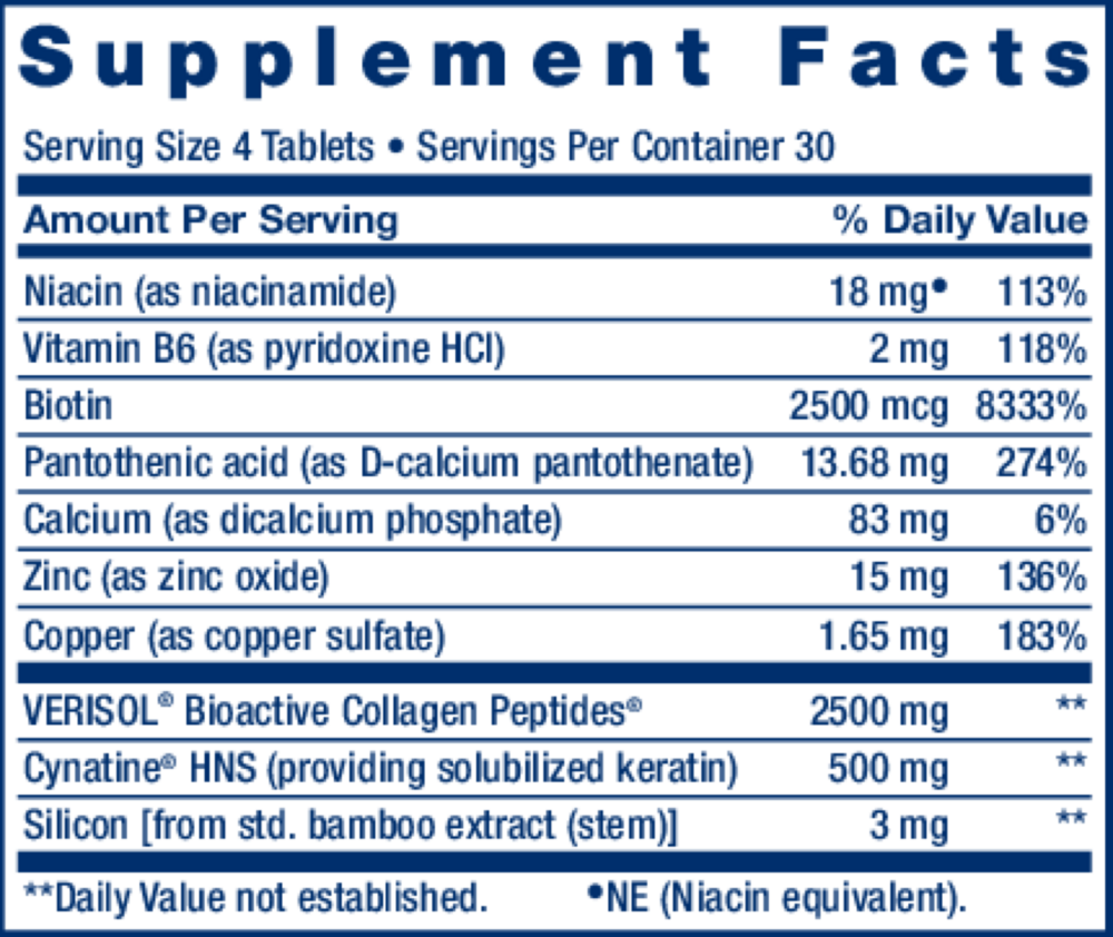 Product image for Hair, Skin &amp; Nails Collagen Plus Formula.