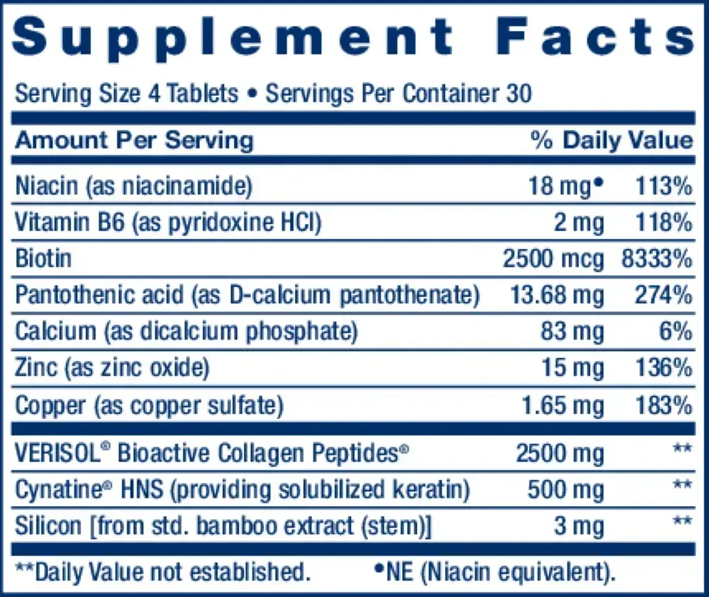 Product image for Hair, Skin &amp; Nails Collagen Plus Formula.