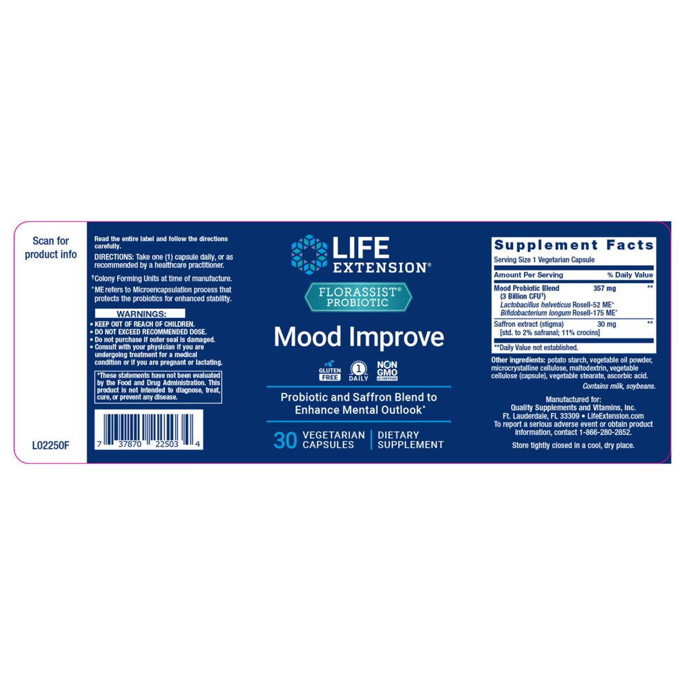 Product image for FLORASSIST® Mood Improve.