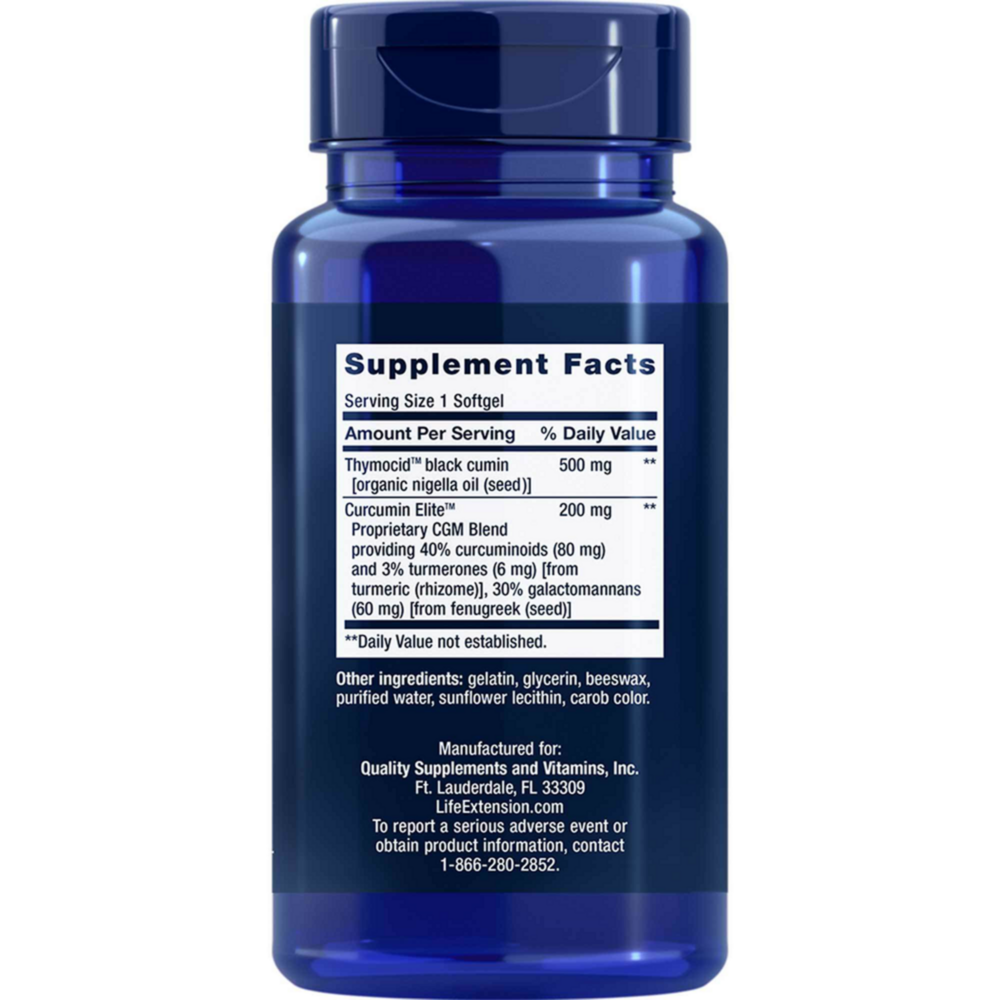 Product image for Black Cumin Seed Oil and Curcumin Elite™ Turmeric Extract.