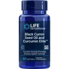 Black Cumin Seed Oil and Curcumin Elite™ Turmeric Extract by Life Extension
