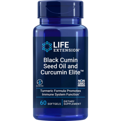 Black Cumin Seed Oil and Curcumin Elite™ Turmeric Extract