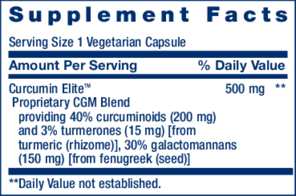 Product image for Curcumin Elite™ Turmeric Extract.