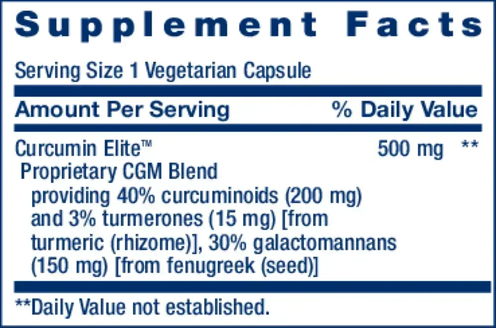 Product image for Curcumin Elite™ Turmeric Extract.