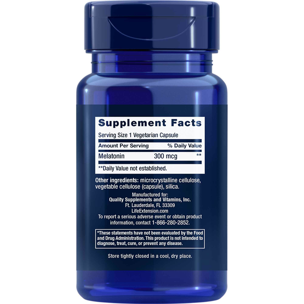 Product image for Melatonin 300mcg.