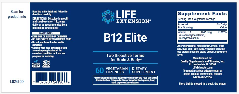 Product image for B12 Elite.