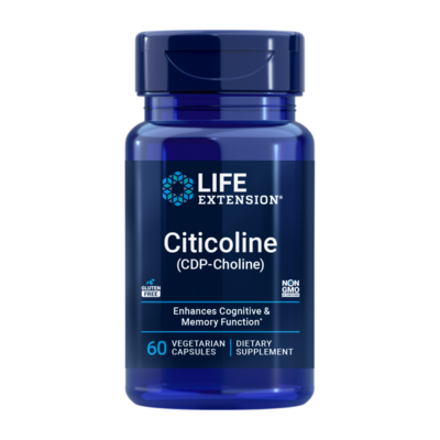 Citicoline (CDP-Choline) 60 capsules