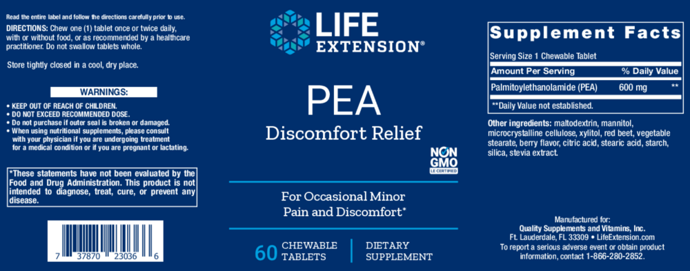Product image for PEA Discomfort Relief.