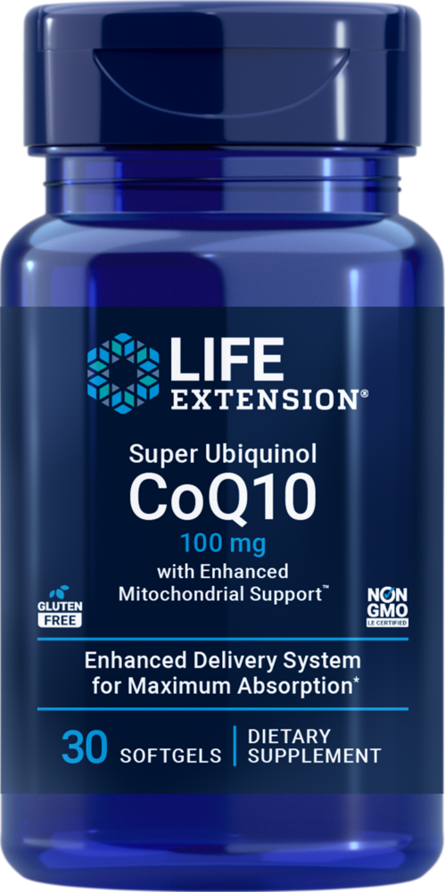 Product image for Super Ubiquinol CoQ10 with Enhanced Mitochondrial Support™.