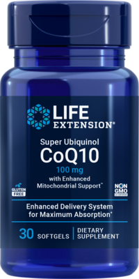 Super Ubiquinol CoQ10 with Enhanced Mitochondrial Support™ 30 Softgels