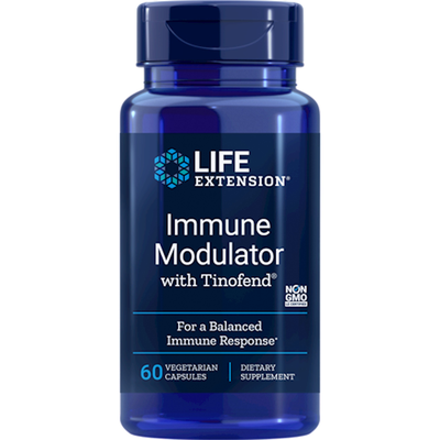Immune Modulator with Tinofend (60 capsules) by Life Extension