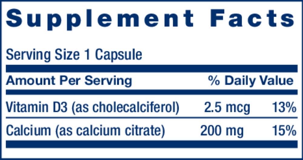 Product image for Calcium Citrate with Vitamin D.