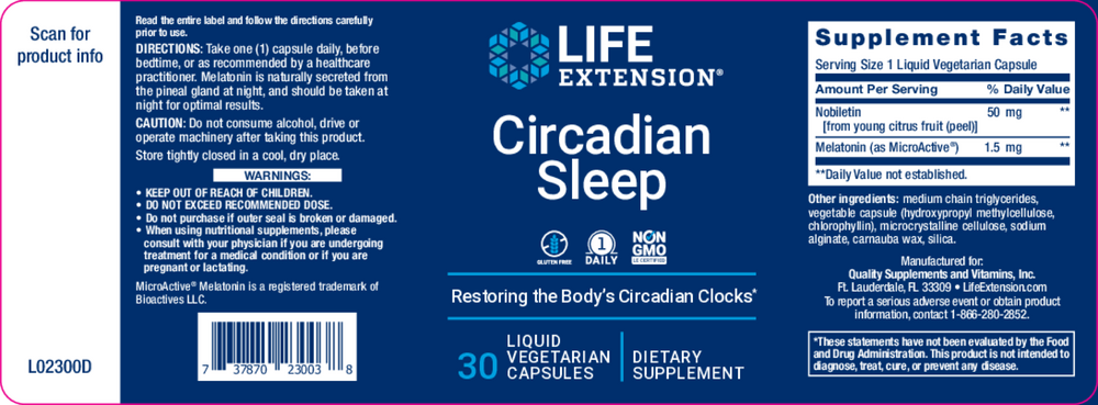 Product image for Circadian Sleep.