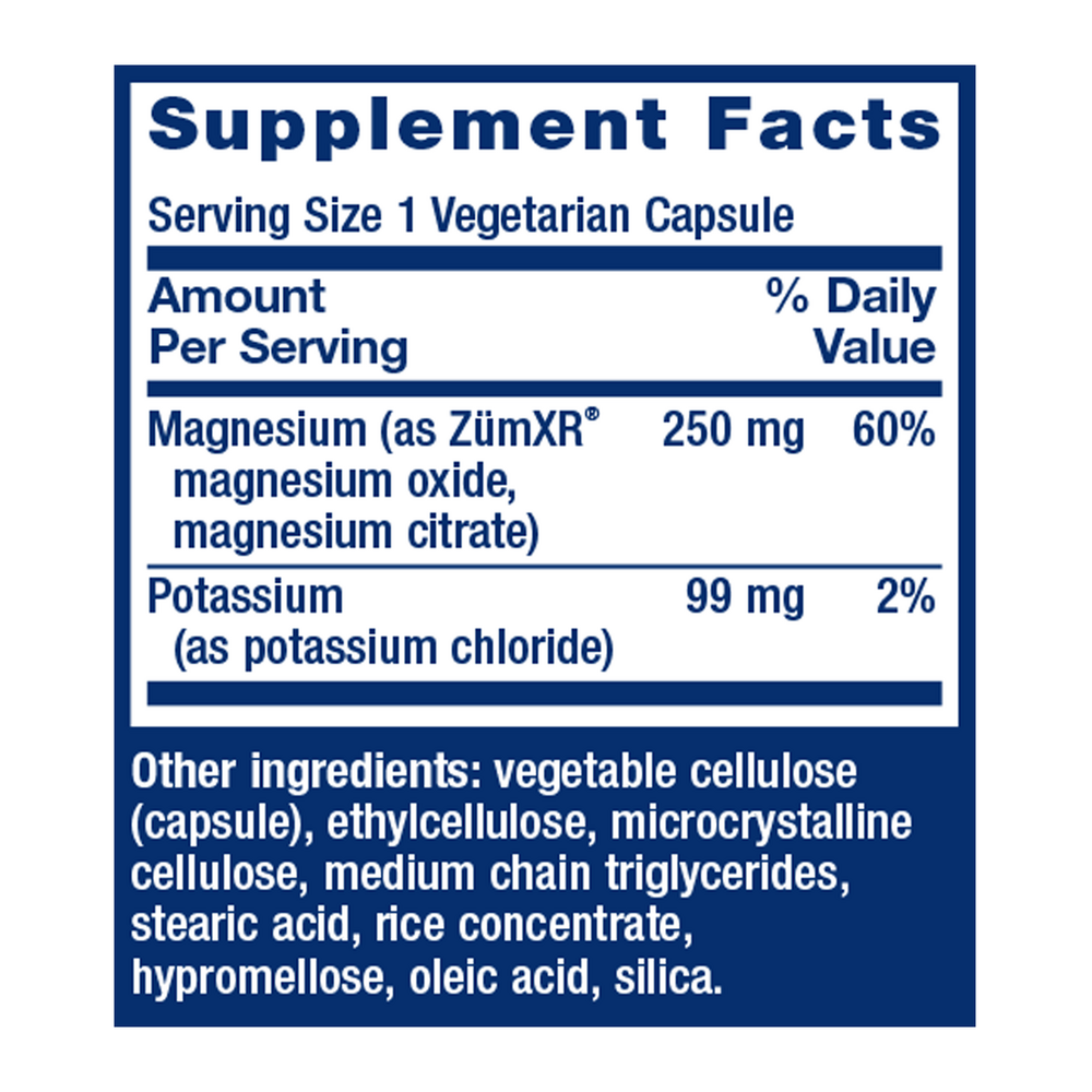 Product image for Potassium with Extend-Release Magnesium.