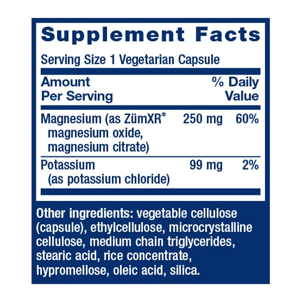 Product image for Potassium with Extend-Release Magnesium.