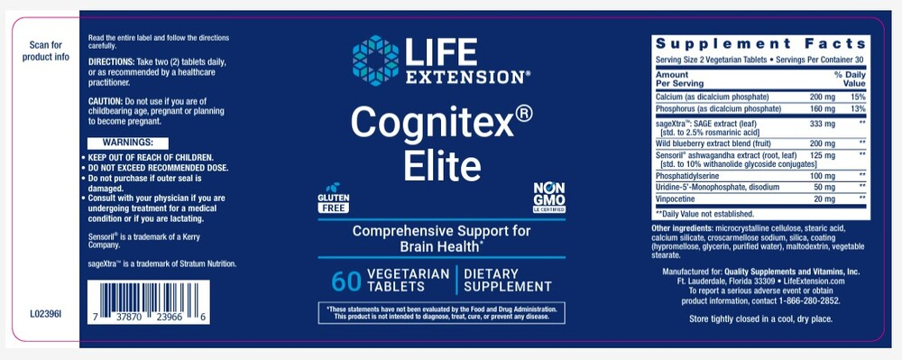 Product image for Cognitex® Elite.