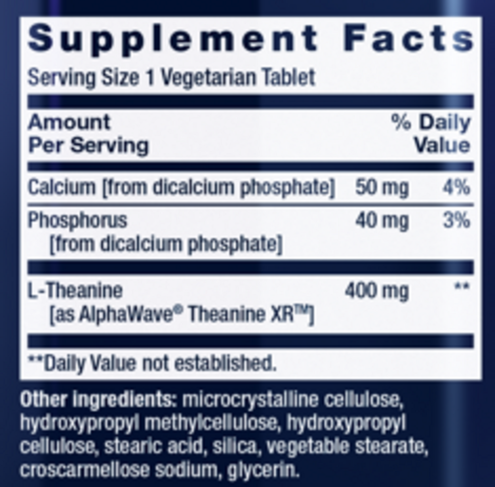 Product image for Theanine XR™ Stress Relief *.