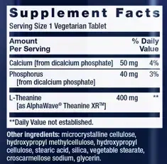 Product image for Theanine XR™ Stress Relief *.
