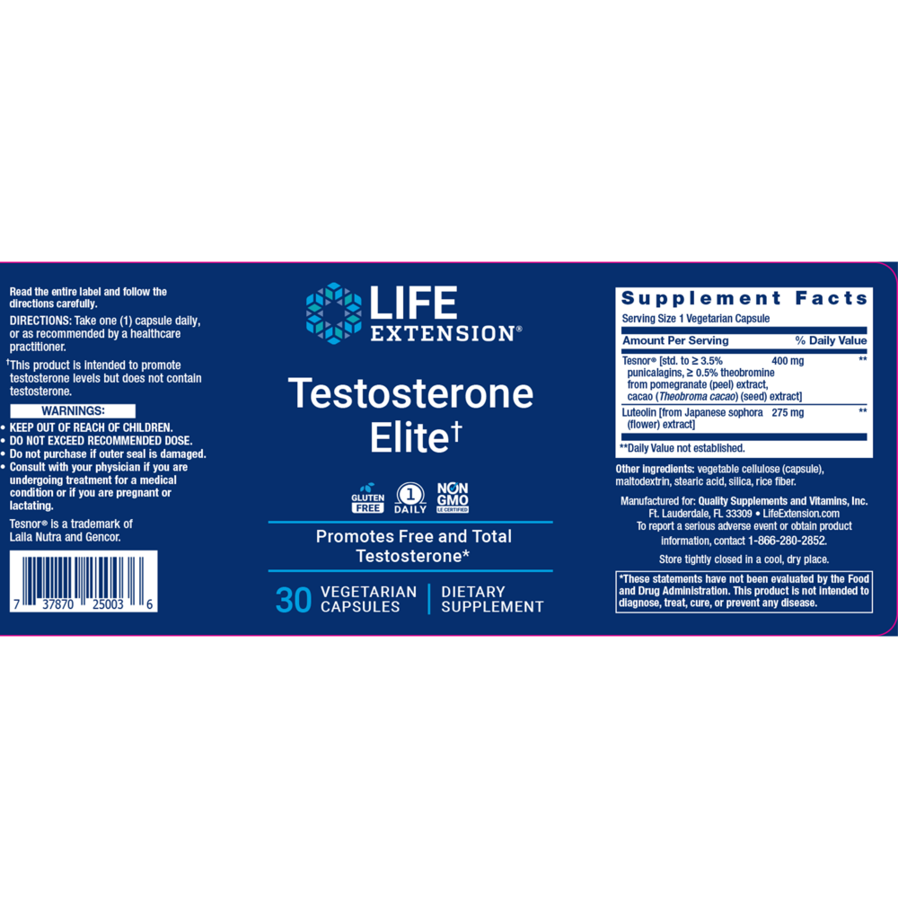 Product image for Testosterone Elite.