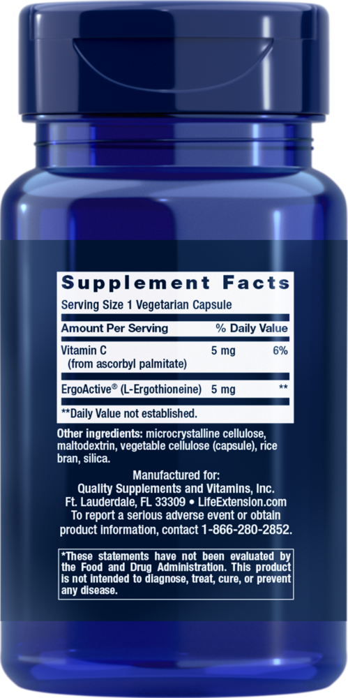 Product image for Essential Youth L-Ergothioneine.