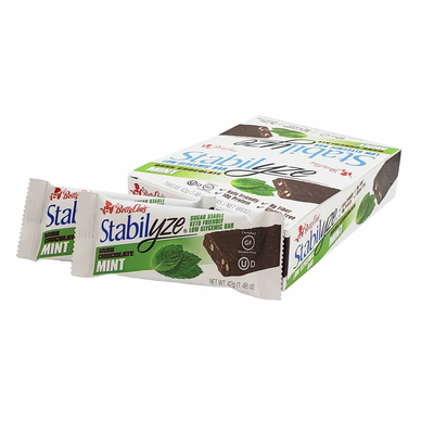 Dark Chocolate Mint Nutrition Bars 12 bars