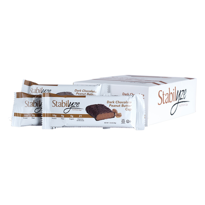 Dark Chocolate Peanut Butter Cup Nutrition Bars 12 bars