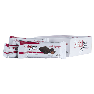 Dark Chocolate Hazelnut Nutrition Bars 12 bars