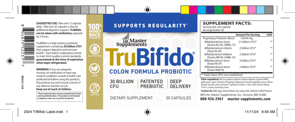 Product image for TruBifido Probiotic Colon Formula.