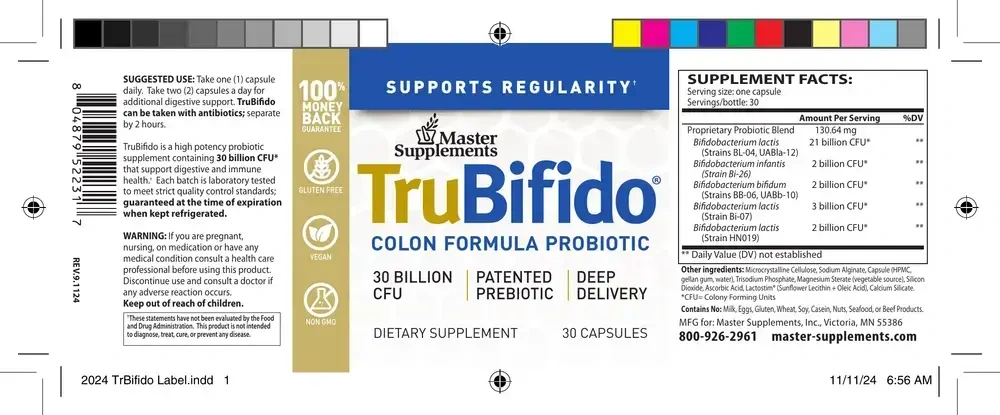 Product image for TruBifido Probiotic Colon Formula.