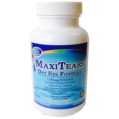 MaxiTears Dry Eye Formula 120 Softgels